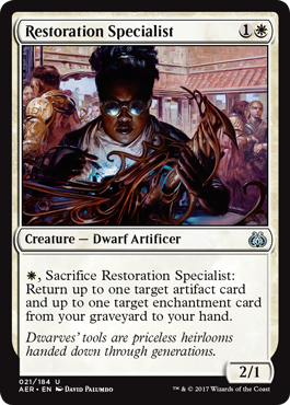 Restoration Specialist (Aether Revolt) Near Mint