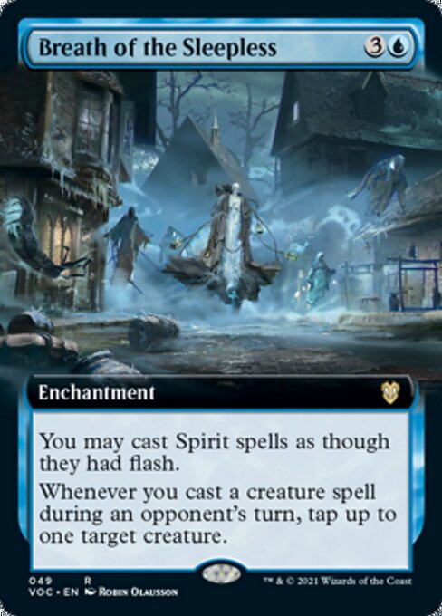 Breath of the Sleepless (Extended Art) (Commander 2021 Crimson Vow) Near Mint
