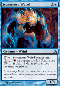 Steamcore Weird (Guildpact) Light Play Foil