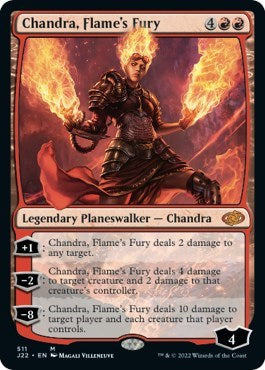 Chandra, Flame's Fury (Jumpstart 2022) Near Mint