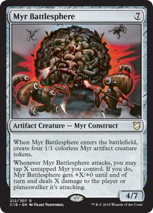Myr Battlesphere (Commander 2018) Near Mint