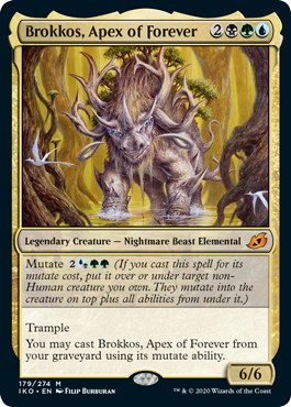 Brokkos, Apex of Forever (Ikoria: Lair of Behemoths) Near Mint