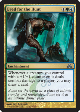 Bred for the Hunt (Dragon's Maze) Near Mint Foil