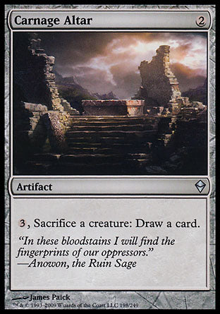 Carnage Altar (Zendikar) Near Mint