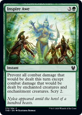 Inspire Awe (Theros Beyond Death) Near Mint Foil