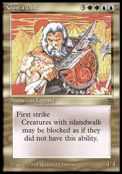 Gosta Dirk (Legends) Light Play