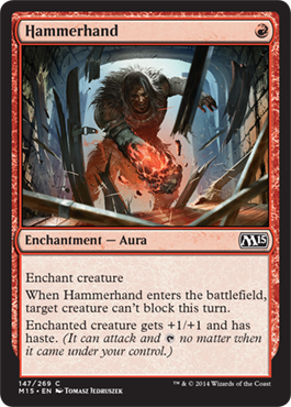 Hammerhand (Magic 2015 Core Set) Near Mint Foil