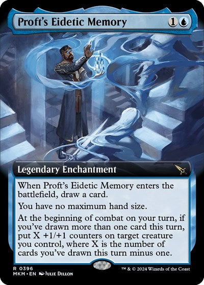 Proft's Eidetic Memory (Extended Art) (Murders at Karlov Manor) Near Mint