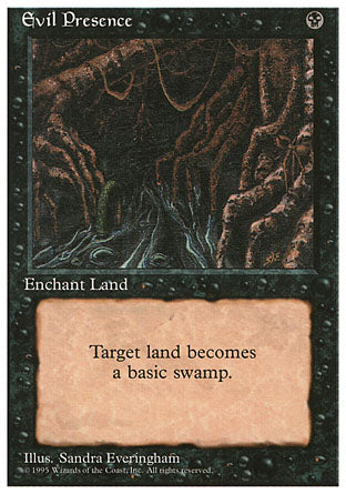 Evil Presence (4th Edition) Light Play