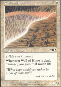 Wall of Hope (Legions) Light Play Foil