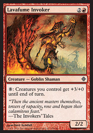 Lavafume Invoker (Rise of the Eldrazi) Near Mint Foil