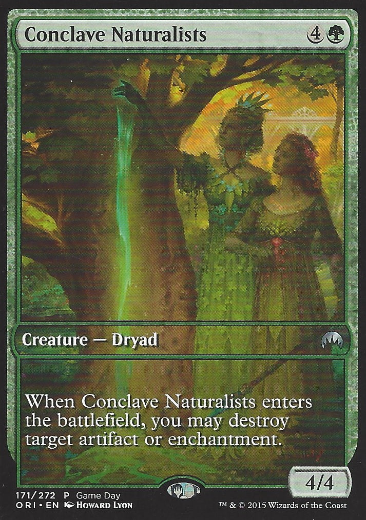 Conclave Naturalist (Game Day) (Promotional Cards) Near Mint
