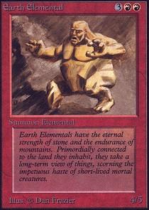Earth Elemental (Alpha) Near Mint