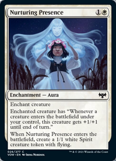 Nurturing Presence (Innistrad: Crimson Vow) Near Mint