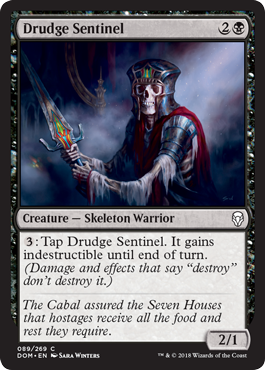 Drudge Sentinel (Dominaria) Near Mint