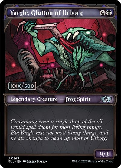 Yargle, Glutton of Urborg (Serialized) (March of the Machine: Multiverse Legends) Near Mint