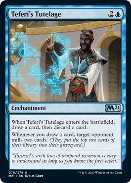 Teferi's Tutelage (Magic 2021 Core Set) Near Mint