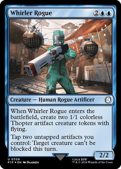 Whirler Rogue (Surge Foil) (Universes Beyond: Fallout) Near Mint