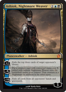 Ashiok, Nightmare Weaver (Theros) Near Mint Foil