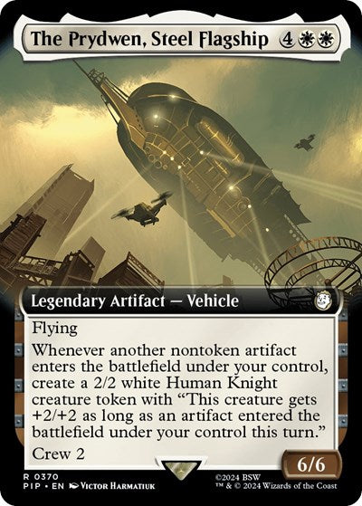 The Prydwen, Steel Flagship (Extended Art) (Universes Beyond: Fallout) Near Mint