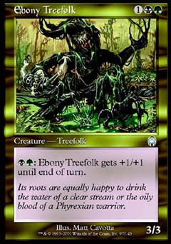 Ebony Treefolk (Apocalypse) Near Mint