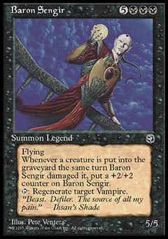 Baron Sengir (Homelands) Light Play