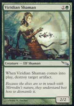 Viridian Shaman (Mirrodin) Near Mint Foil