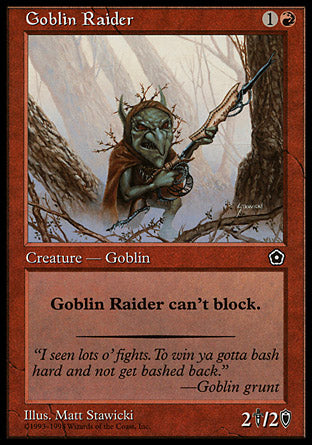 Goblin Raider (Portal Second Age) Near Mint