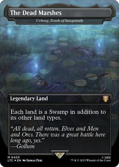 The Dead Marshes - Urborg, Tomb of Yawgmoth (Surge Foil) (Commander: The Lord of the Rings: Tales of Middle-earth) Near Mint