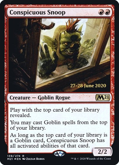 Conspicuous Snoop (Promos: Prerelease Cards) Near Mint
