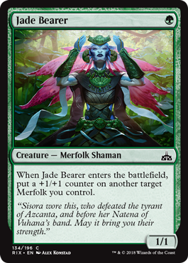 Jade Bearer (Rivals of Ixalan) Near Mint