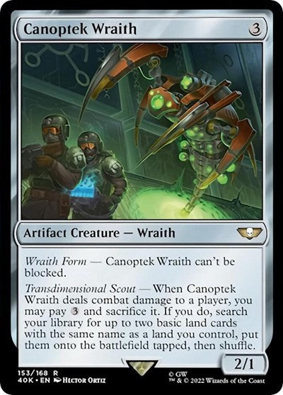 Canoptek Wraith (Surge Foil) (Universes Beyond: Warhammer 40K) Near Mint