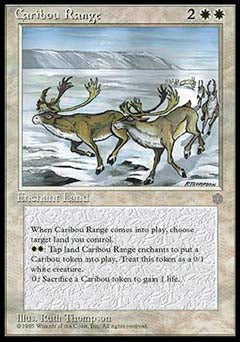 Caribou Range (Ice Age) Near Mint