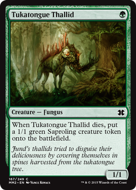 Tukatongue Thallid (Modern Masters 2015) Near Mint Foil