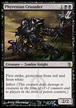 Phyrexian Crusader (Mirrodin Besieged) Near Mint Foil