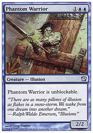 Phantom Warrior (9th Edition) Near Mint Foil