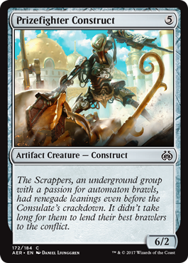 Prizefighter Construct (Aether Revolt) Near Mint
