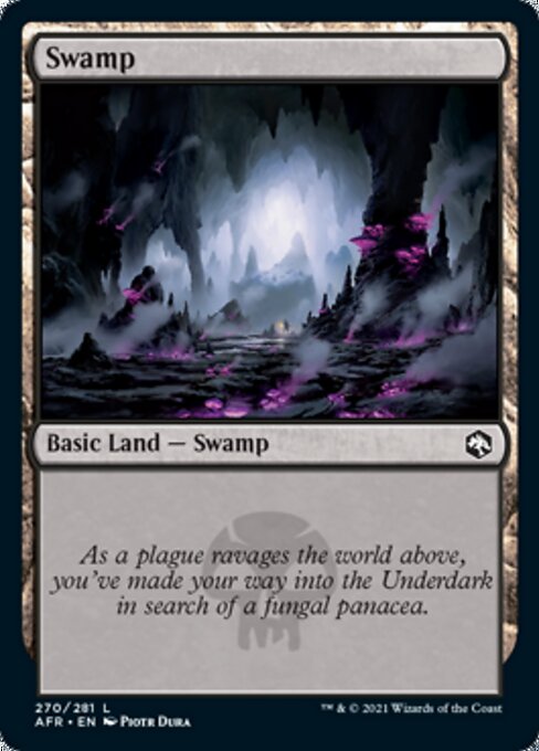 Swamp (270) (Adventures in the Forgotten Realms) Near Mint