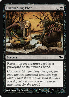 Disturbing Plot (Shadowmoor) Near Mint