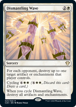 Dismantling Wave (Commander 2020 Ikoria) Near Mint