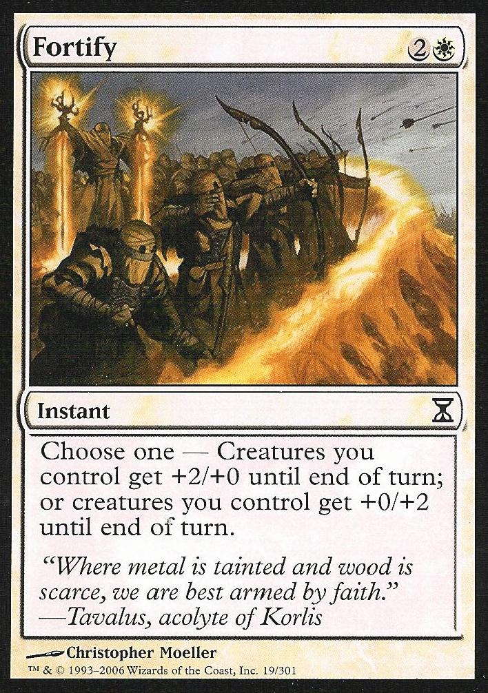 Fortify (Time Spiral) Near Mint Russian