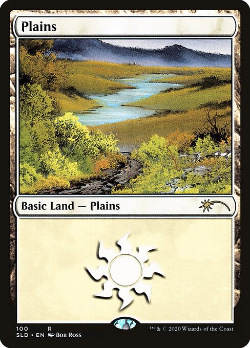 Plains 100 (Secret Lair) Near Mint