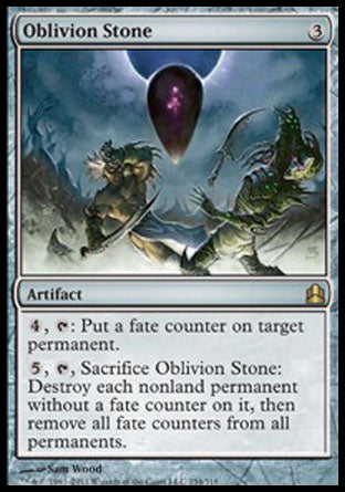 Oblivion Stone (Commander) Light Play