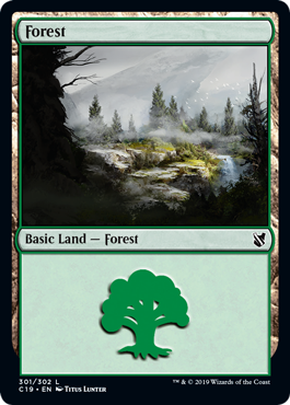 Forest (301) (Commander 2019) Near Mint