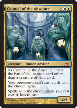 Council of the Absolute (Dragon's Maze) Near Mint Spanish