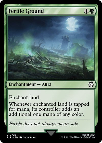 Fertile Ground (Surge Foil) (Universes Beyond: Fallout) Near Mint