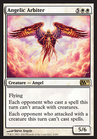 Angelic Arbiter (Magic 2011 Core Set) Near Mint Foil