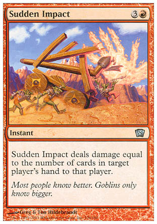 Sudden Impact (8th Edition) Near Mint