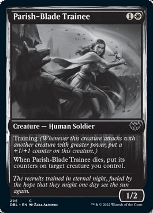 Parish-Blade Trainee (Innistrad: Double Feature) Near Mint