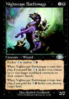 Nightscape Battlemage (Planeshift) Near Mint Foil